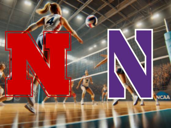Nebraska Cornhuskers at Northwestern Wildcats Women's Volleyball